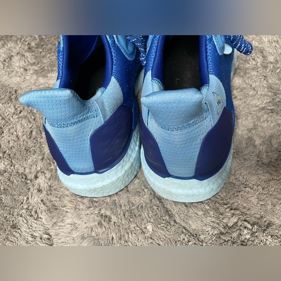 ? Adidas Pharrell x Solar Hu Glide Power Blue Men\'s Shoe Size 13